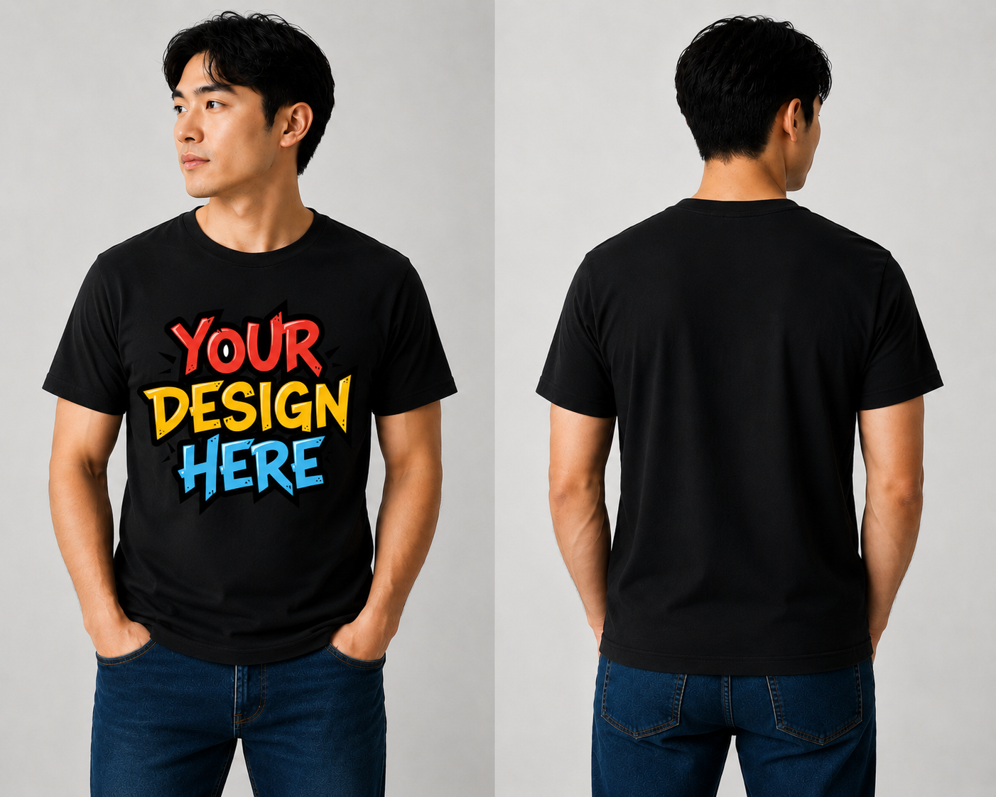 DigiPrint Unisex Light Cotton