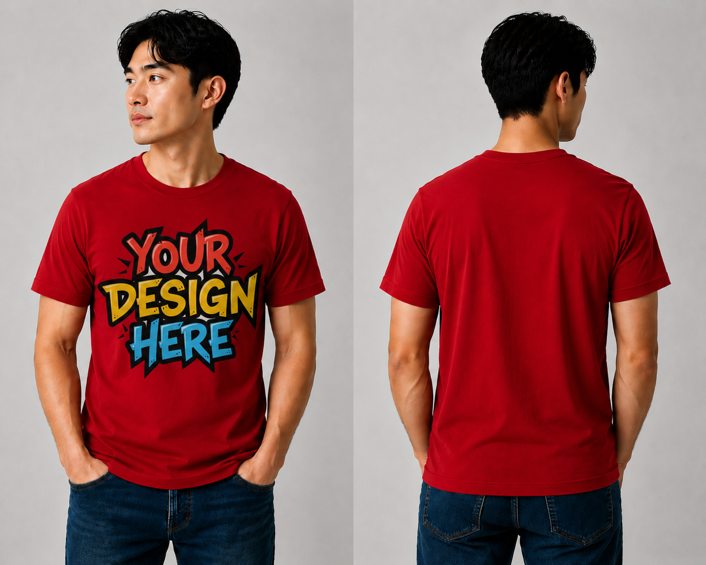 DigiPrint Unisex Light Cotton